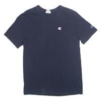 CHAMPION Mens T-Shirt Blue M - M Regular