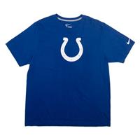 NIKE Indianapolis Colts Mens T-Shirt Blue USA XL - XL Regular