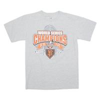 MAJESTIC MLB 2010 Champions San Francisco 49ers Mens T-Shirt Grey USA M - M Regular