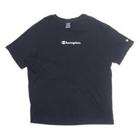 CHAMPION Mens T-Shirt Black L - L Regular