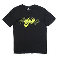 NIKE AIR Mens T-Shirt Black S - S Regular