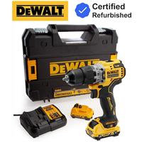 Dewalt DCD706D2 12v XR Brushless Compact Combi Hammer Drill - 2 x 2.0ah Battery
