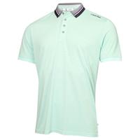 Calvin Klein Mens Parramore Golf Polo Shirt - Aqua - M - M Regular