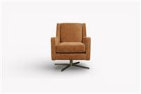 Lorenzo Swivel Accent Chair, Arlan Rust
