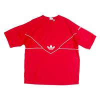 ADIDAS Mens T-Shirt Red M - M Regular