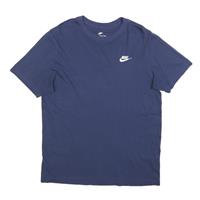 NIKE Mens Blue Logo Graphic T-Shirt M Short Sleeve Crew Neck Casual - M Regular