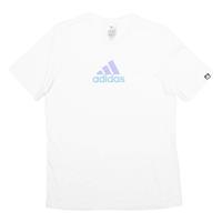 ADIDAS Mens T-Shirt White S - S Regular
