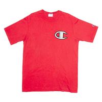 CHAMPION Mens T-Shirt Red XL - XL Regular
