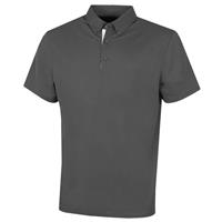 Wolsey Mens Temperature Regulating Pique Polo Shirt - Grey - S - S Regular