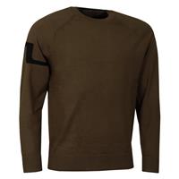 J.Lindeberg Mens Gusten Knitted Lightweight Sweater - Forest Green - S - S Regular