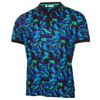 Calvin Klein Mens Brushstroke Print Polo Shirt - Brushstroke Print - XL - XL Regular