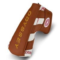 Callaway Golf Unisex Odyssey Baseball Headcover - Brown/White - Blade