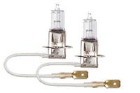 2 PACK H3 HALOGEN HEADLAMP /SPOT LAMP/ FOG LAMP BULB 453 12V 55W PK22s 11.5mm
