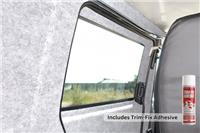 10 SQM Silver Camper Van Lining Carpet Kit Super Stretch Inc Trimfix Adhesive