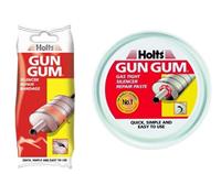 HOLTS "GUN GUM" SILENCER EXHAUST REPAIR PASTE & REPAIR BANDAGE