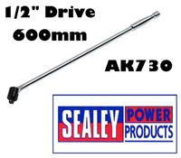 Sealey AK730 Breaker Bar 600mm 1/2"Sq Drive Power Bar 24" Chrome Vanadium