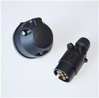 7 PIN TOWING ELECTRICS PLUG & SOCKET 12N TYPE FOR CARAVAN / TRAILER LIGHTS