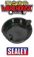 Sealey DRP01 Oil / Fluid / Fuel Drain Pan 8ltr for Servicing and Draining