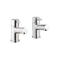 Crosswater Adora - Globe 2 Bath Pillar Taps