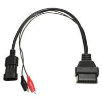 16Pin OBD2 to 3Pin OBD1 Diagnostic Adaptor Connector Cable For Fiat Alpha