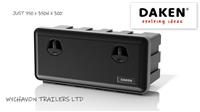 DAKEN Toolbox JUST 750 x 350 x 300 Lorry Side Locker Truck Storage Box Strap Box
