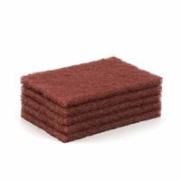 5x Scotchbrite Abrasive Scuff Finishing Preparation Scotch Pads Red P320 Fine