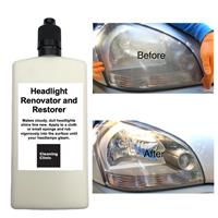 Car Headlamp Headlight Restorer / Polish System. Head light and Tail Light.
