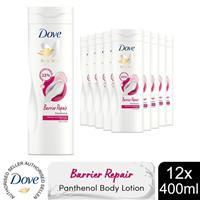 Dove Body Love Body Lotion Barrier Repair Panthenol Protect &Strengthen 12x400ml