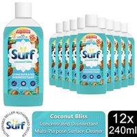Surf Concentrated Disinfectant Multi-Purpose Cleaner Coconut Bliss 240ml