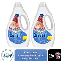 Surf Laundry Washing Liquid Detergent Deep Sea 3.24 L, 120 Washes