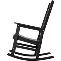 Uimoso Porch Rocker HIPS Outdoor Rocking Chair High Back 2 pcs 400 lbs Weight