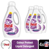 4x of 53W Persil Colour Liquid Detergent for Sensitive Skin 1.431L, Total 212W