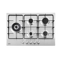 Belling ComfortCook 75cm Built-in Gas-on-Glass Hob 5 Burners S. Steel HU753RI