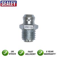 Sealey Straight Grease Nipple 1/4UNF Pack of 25 GNI17