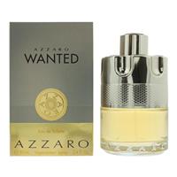 Azzaro Wanted Eau De Toilette 100ml Spray For Him - Damaged Box