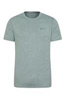 Mountain Warehouse Mens Echo Melange Tee Male Running Breathable Cycling T-Shirt - XS Regular
