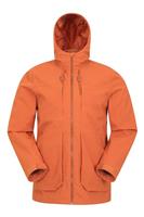 Mountain Warehouse Route Men's Jacket Waterproof Outerwear Breathable Zip Coat