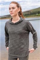 Mountain Warehouse Bend and Stretch Pullover Hoodie Soft Casual Midlayer Jumper - 6-8 Regular