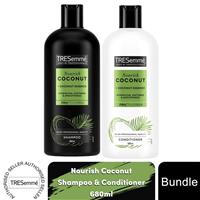 Tresemme Shampoo & Conditioner Bundle 680ml Each - Nourish Coconut