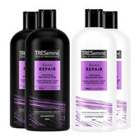 Tresemme 2x Shampoo & 2x Conditioner Bundle 680ml Each - Biotin Repair