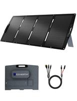 ECO-WORTHY 200W 12V Portable Foldable Solar Panel for Camping Power Station Van