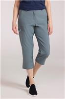Mountain Warehouse Hiker Stretch Womens Capri Trouser Ladies UV Protection Pants - 6-8 Regular
