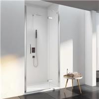 Merlyn Series 6 Hinge and Inline Shower Door 1200mm Frameless for Recess