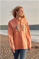 Animal Maya Women's Graphic Hoodie Ladies Soft Casual Relaxed Fit Jumper - 6-8 Regular