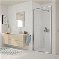 Merlyn Arysto 6 Bifold Shower Door 1000mm Chrome Finish 1950mm Height Left Hand