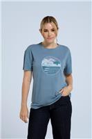 Animal Front Graphic Leena Women's T-Shirt Breathable Summer Ladies Tee - 6-8 Regular