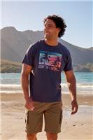 Animal Classico Men's T-Shirt Cotton Graphic Beach Summer Tee Top Shirt - XS Regular