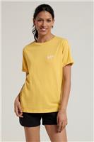 Mountain Warehouse Printed Womens Dragonfly Loose Fit T-Shirt Ladies Top - 20 Regular