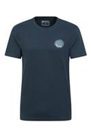Mountain Warehouse Ambleside Tree Ring Men's T-Shirt Lightweight Cotton Top - XS Regular