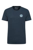 Mountain Warehouse Ben Nevis Tree Men's Cotton T-Shirt Casual Lightweight Top - M Regular